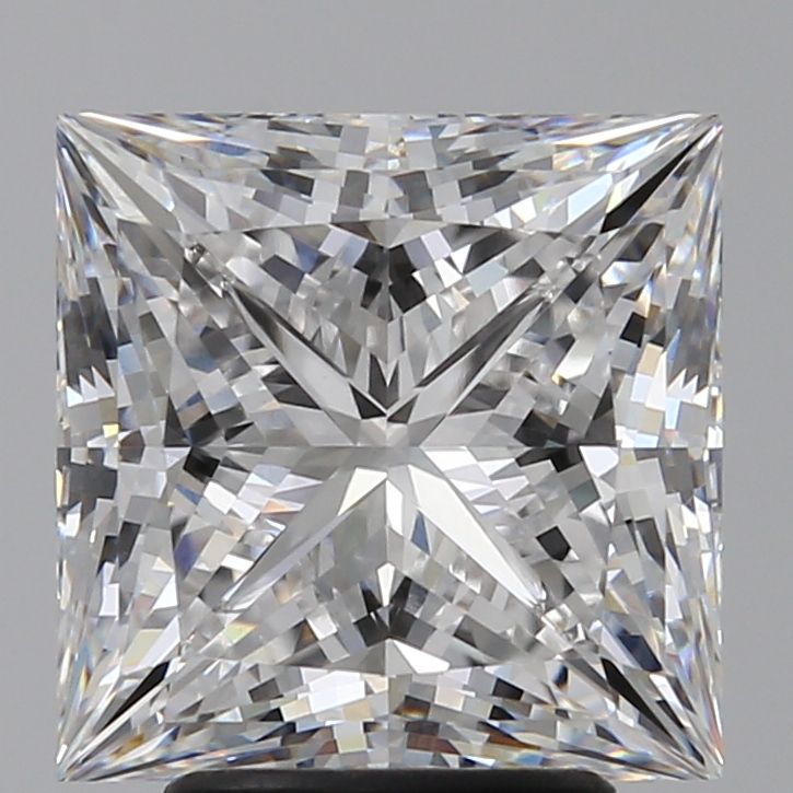 4.08 ct. princess Lab Grown Diamond front image