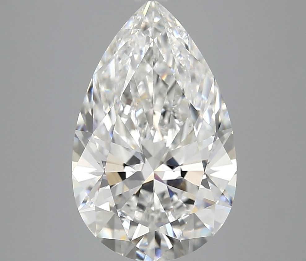 4.10 ct. pear Lab Grown Diamond front image
