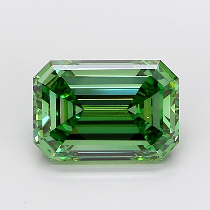 5.01 ct. emerald Lab Grown Diamond front image
