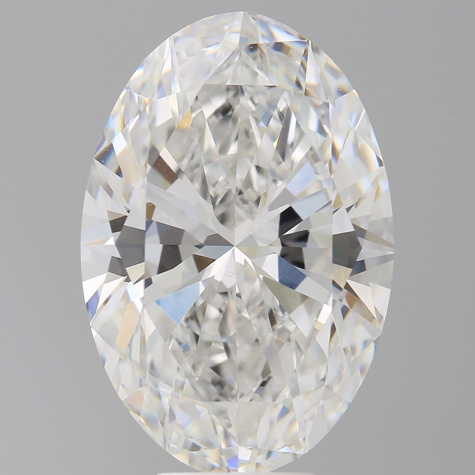 9.04 ct. oval Lab Grown Diamond front image