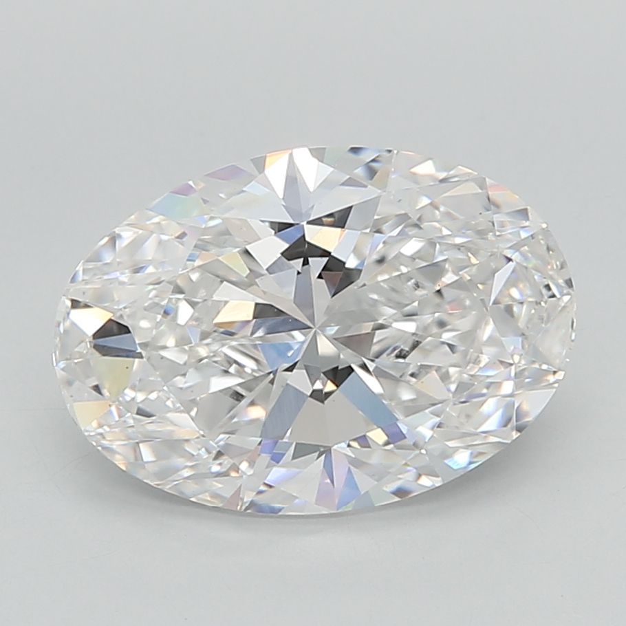3.08 ct. oval Lab Grown Diamond front image