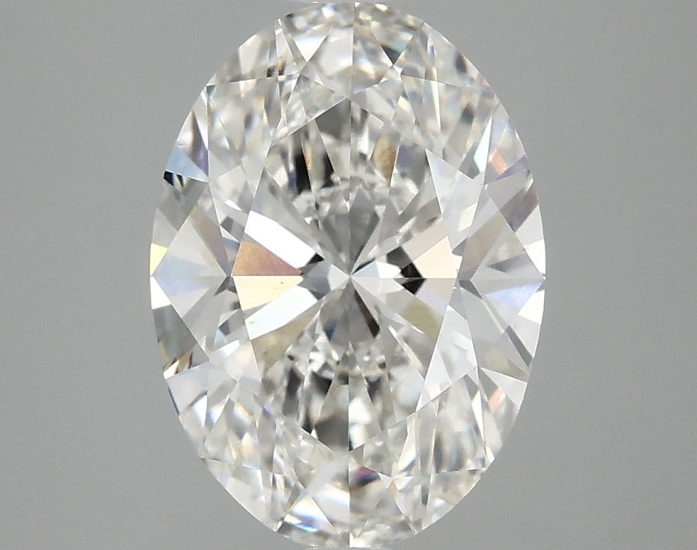 2.87 ct. oval Lab Grown Diamond front image