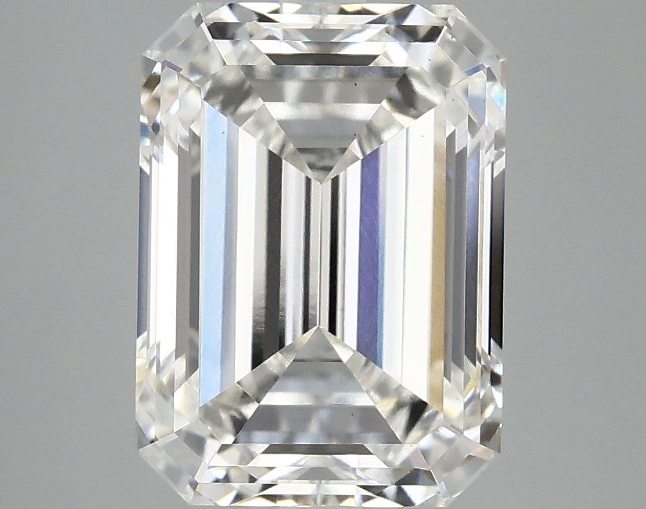 4.10 ct. emerald Lab Grown Diamond front image