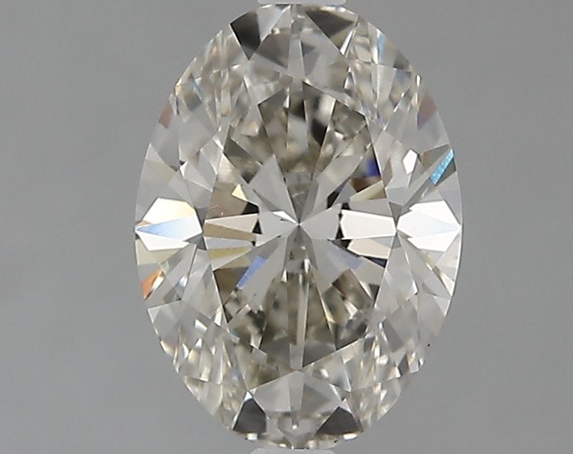 1.55 ct. oval Lab Grown Diamond front image