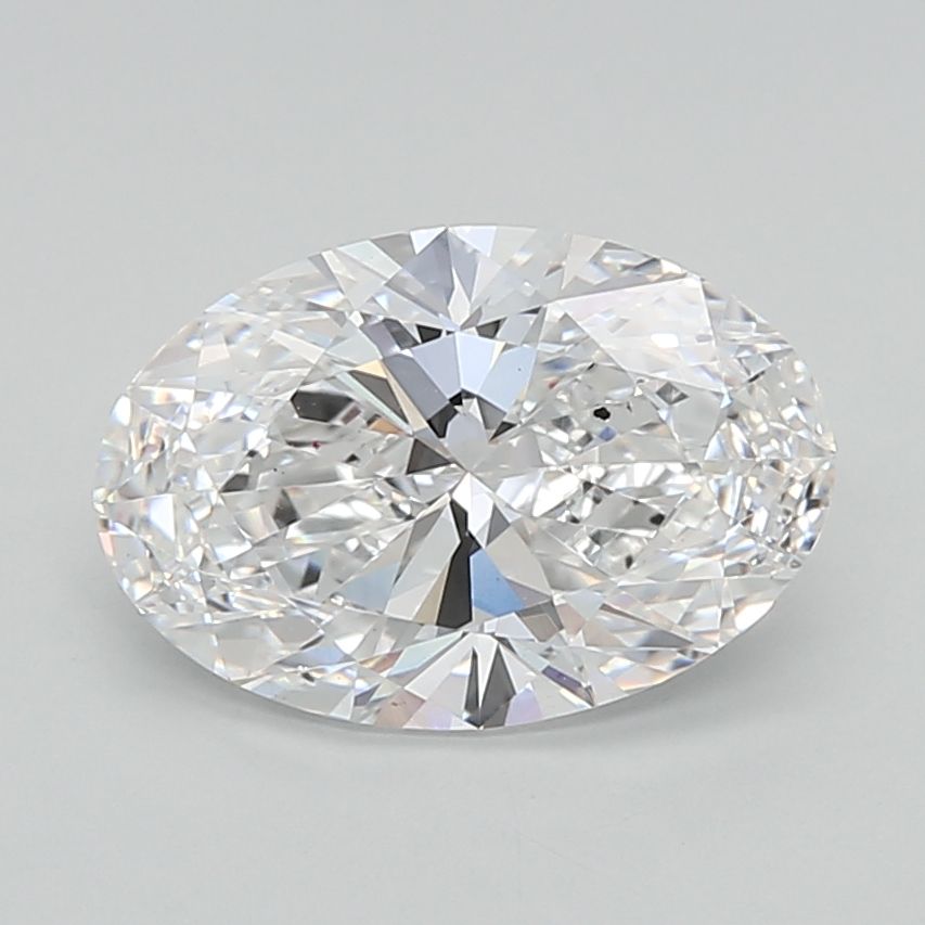 2.03 ct. oval Lab Grown Diamond front image