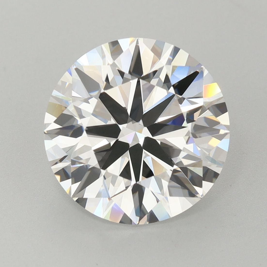 5.00 ct. round Lab Grown Diamond front image