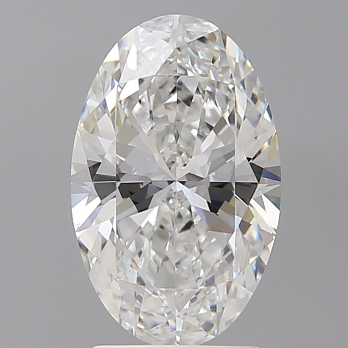 2.58 ct. oval Lab Grown Diamond front image