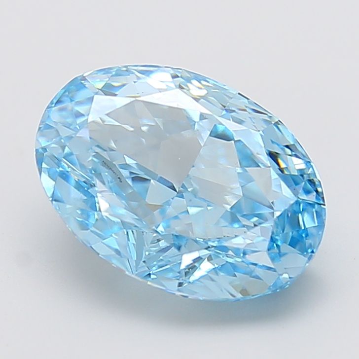 6.01 ct. oval Lab Grown Diamond front image