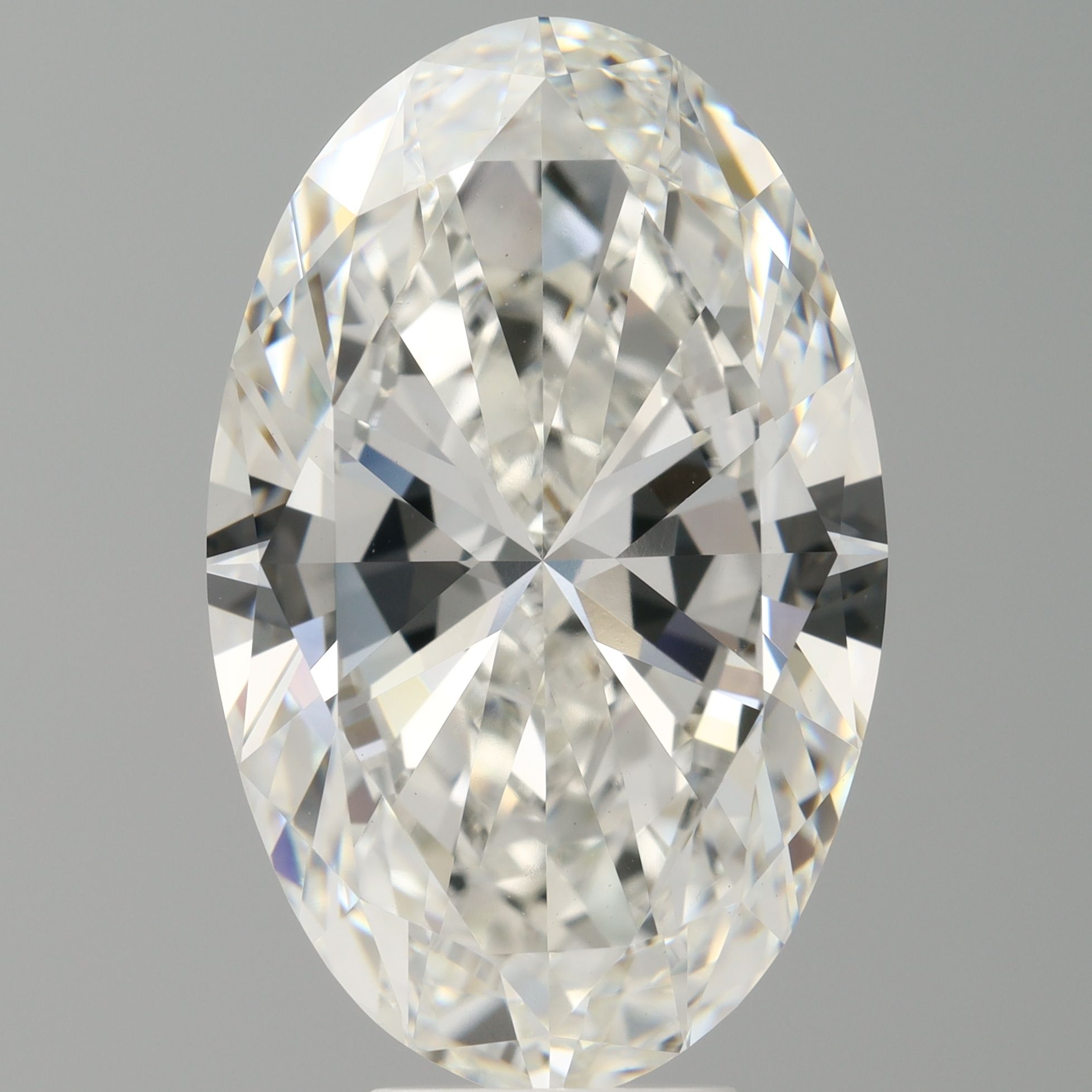 8.02 ct. oval Lab Grown Diamond front image