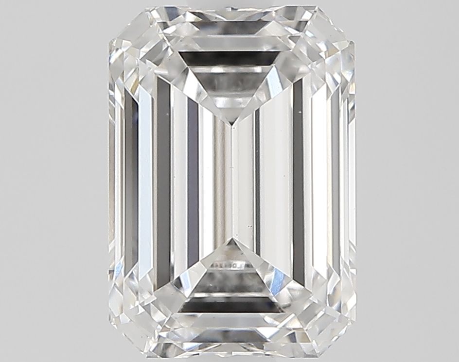 1.42 ct. emerald Lab Grown Diamond front image