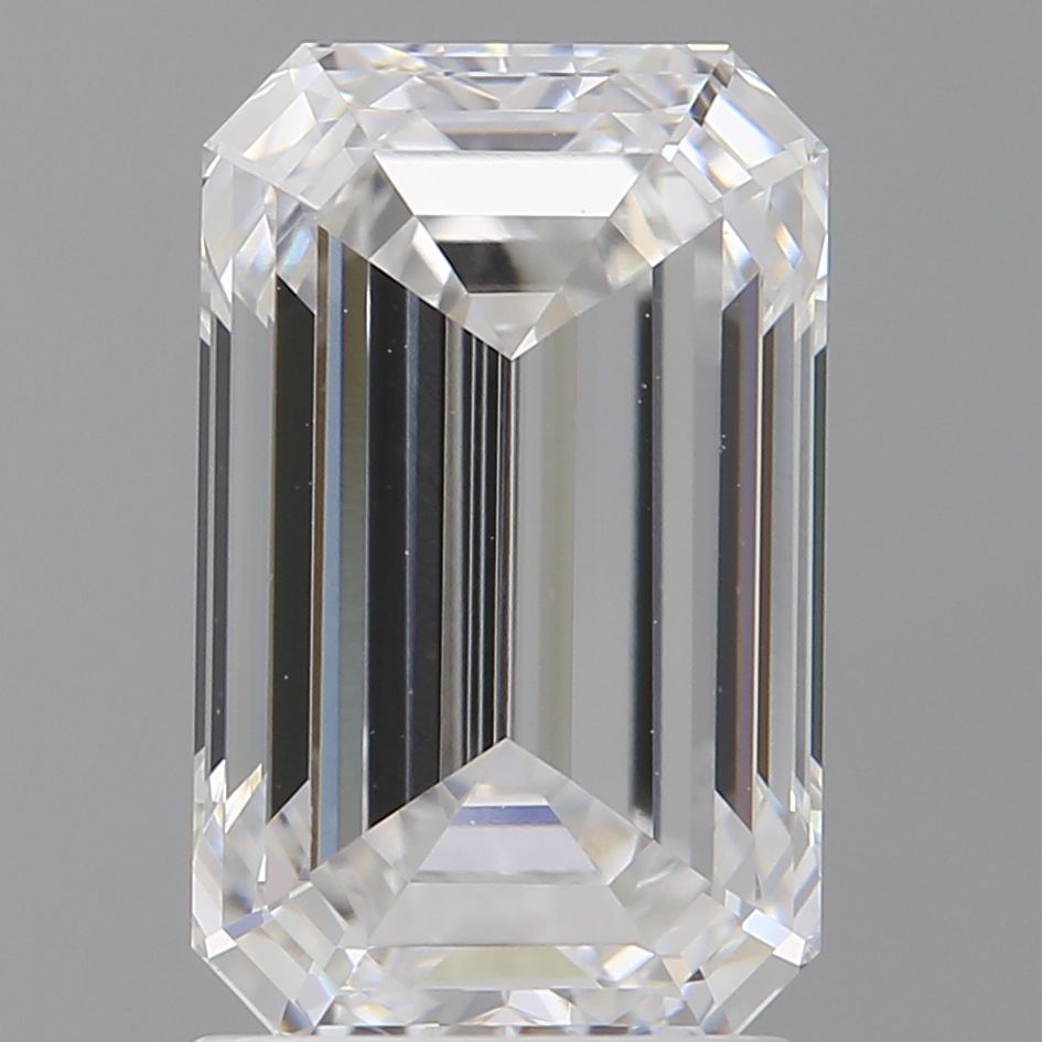 2.55 ct. emerald Lab Grown Diamond front image