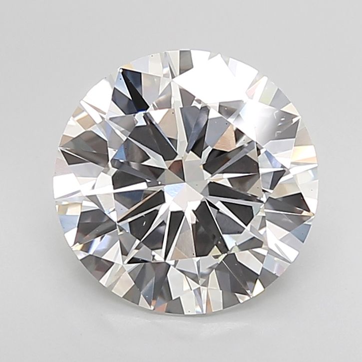 5.51 ct. round Lab Grown Diamond front image