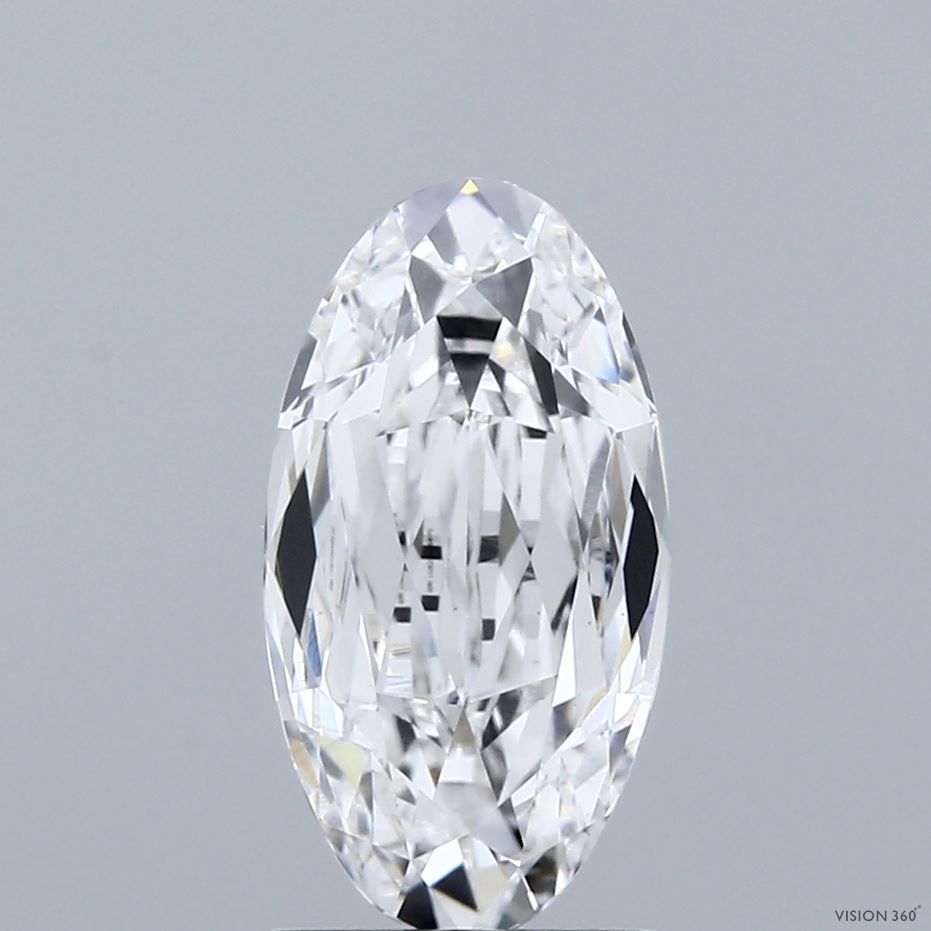 2.60 ct. oval Lab Grown Diamond front image