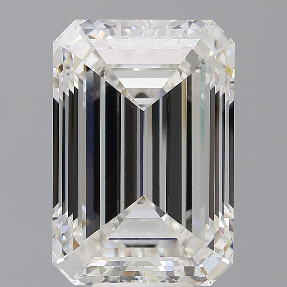 11.54 ct. emerald Lab Grown Diamond front image