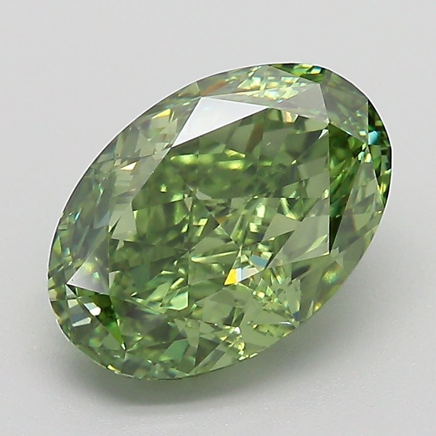 3.08 ct. oval Lab Grown Diamond front image
