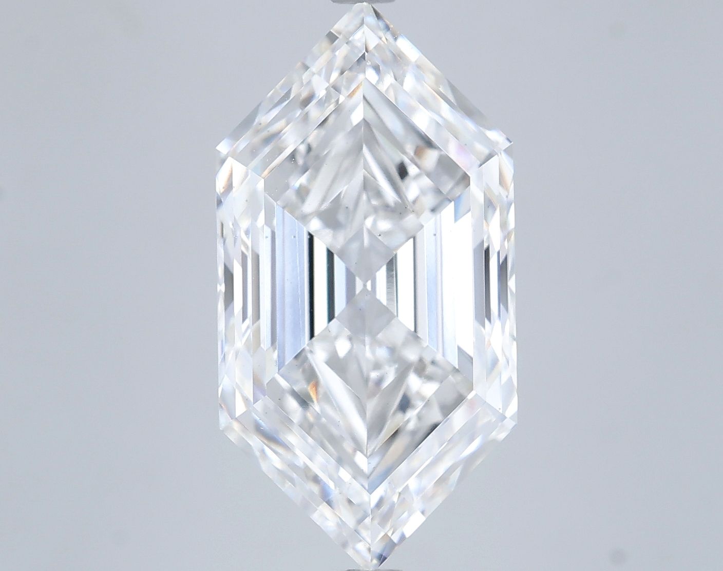6.02 ct lab-grown Hexagonal Diamond