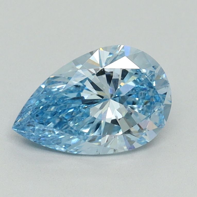 1.0 CT Fancy Vivid Blue PEAR