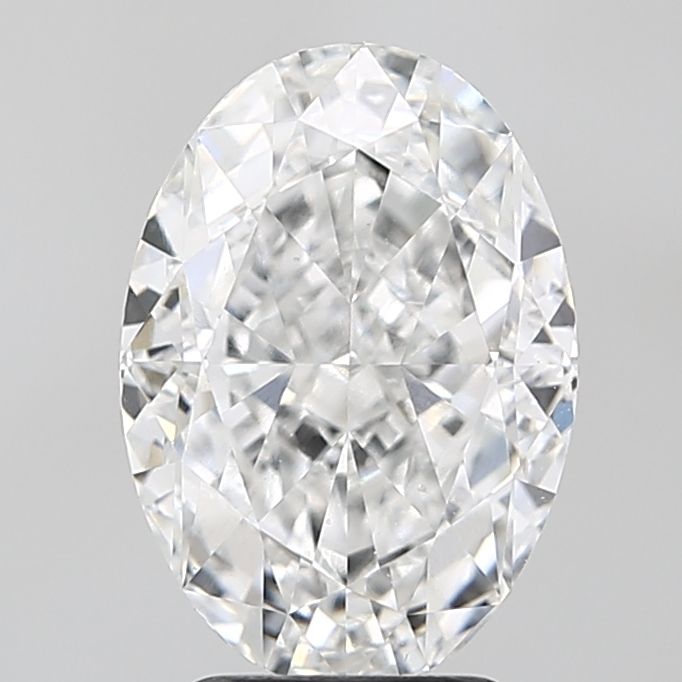 4.07 ct. oval Lab Grown Diamond front image