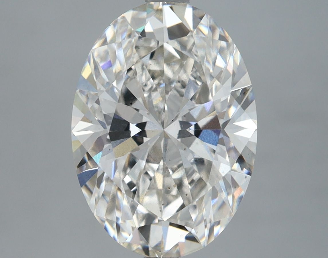 3.77 ct. oval Lab Grown Diamond front image