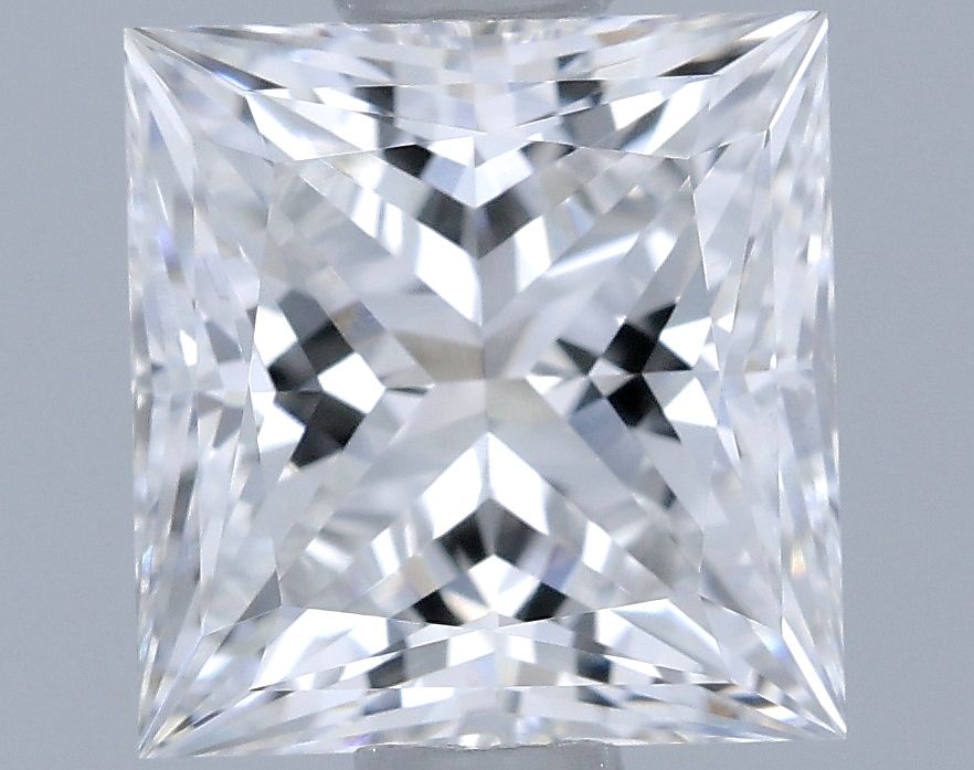 1.10 ct. princess Lab Grown Diamond front image