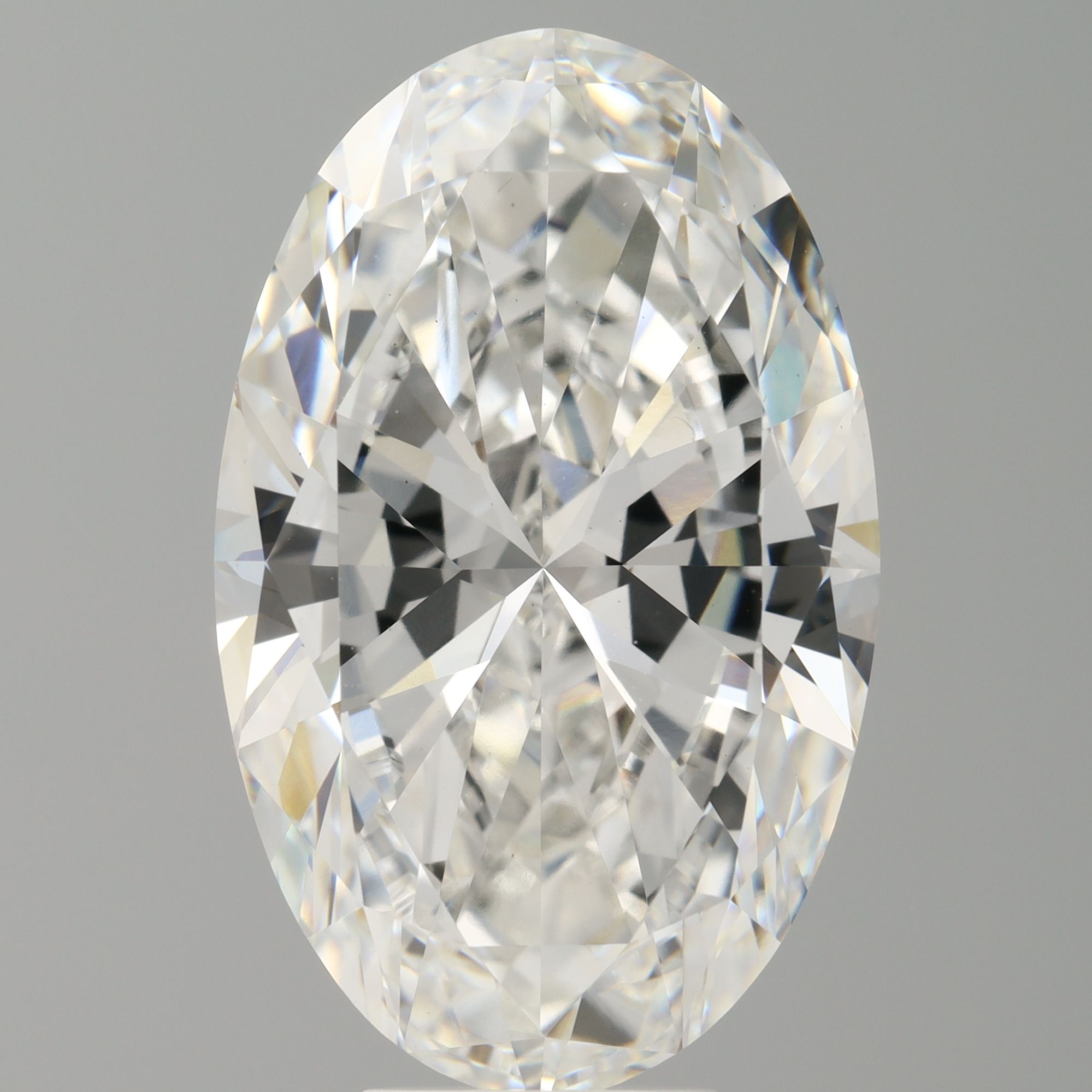 8.02 ct. oval Lab Grown Diamond front image