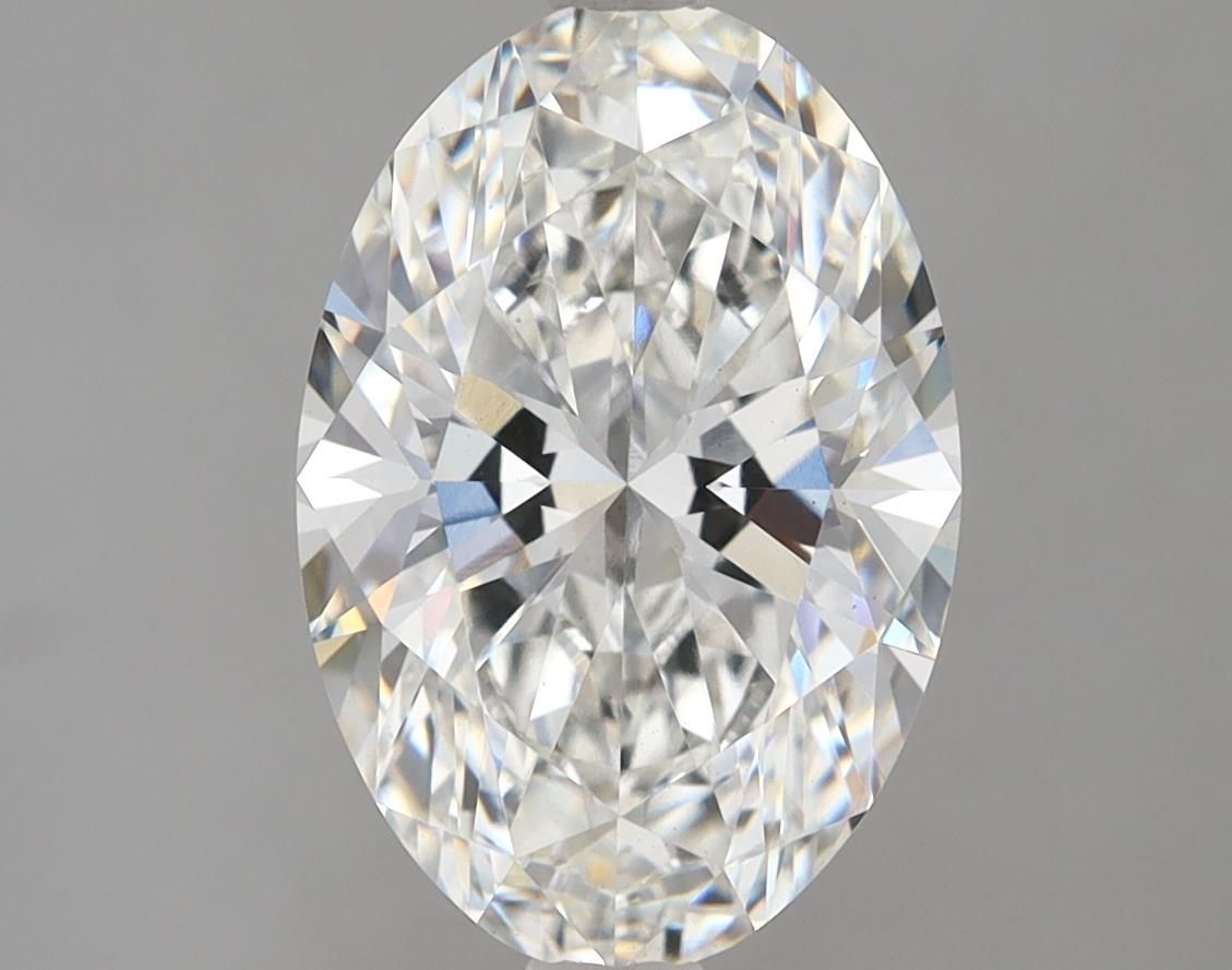 3.38 ct. oval Lab Grown Diamond front image