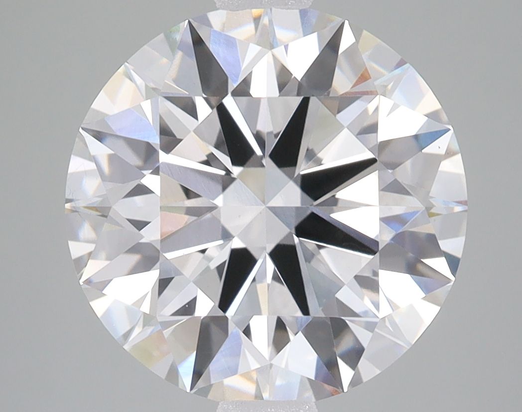 Diamant Rond 5.11 ct - Couleur F - Pureté VS2