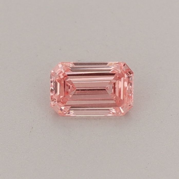 0.24 CT Fancy Vivid Pink EMERALD