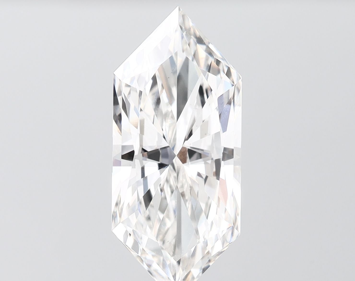 5.01 ct lab-grown Hexagonal Diamond