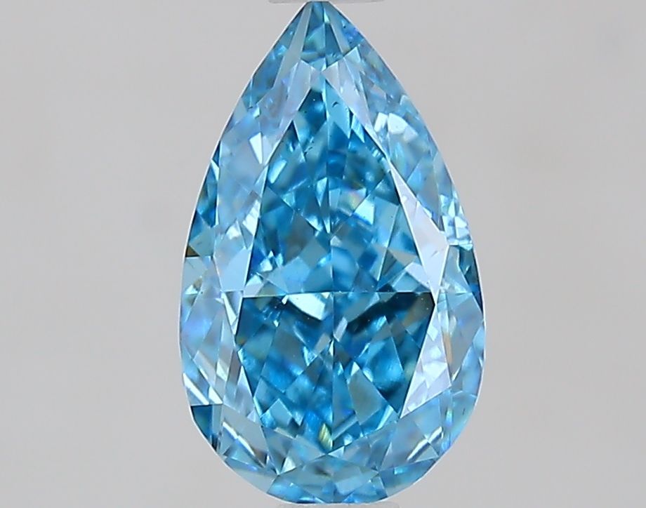 1.49 CT Fancy Vivid Blue PEAR