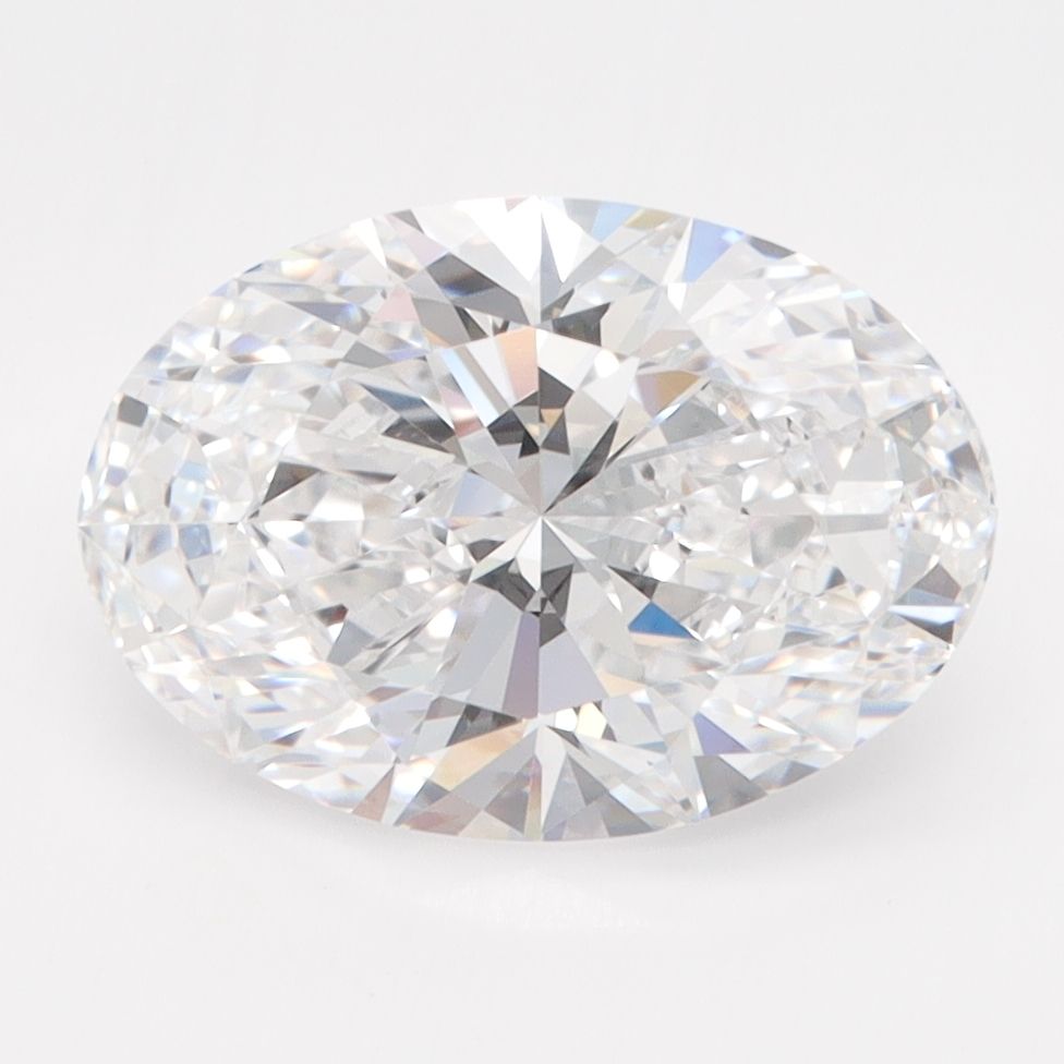 3.10 ct. oval Lab Grown Diamond front image