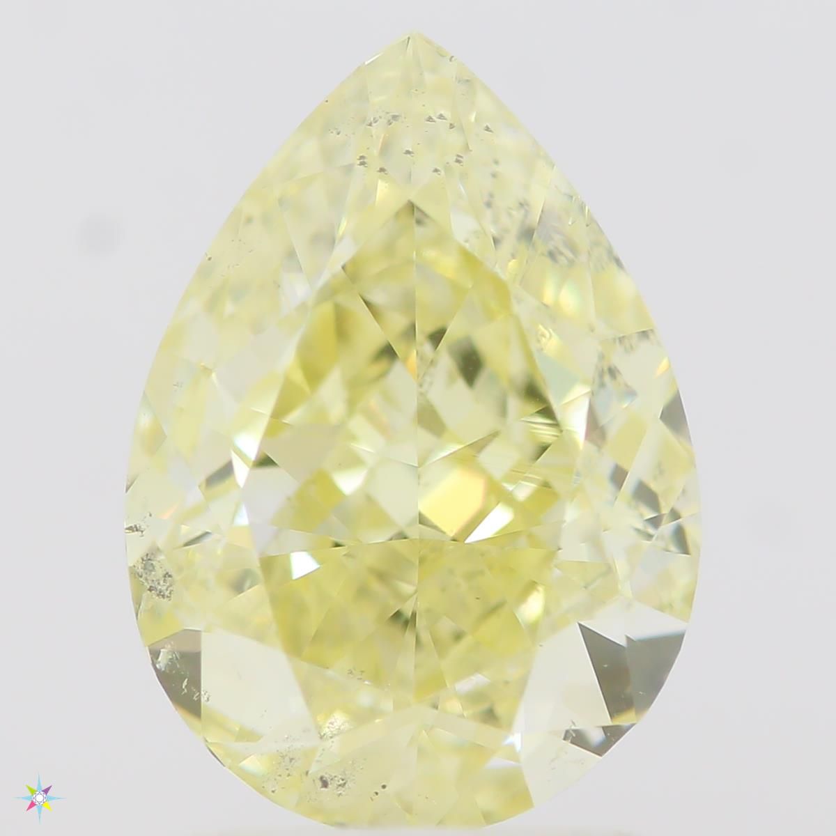 Diament 2.02 ct Fancy Yellow/SI2