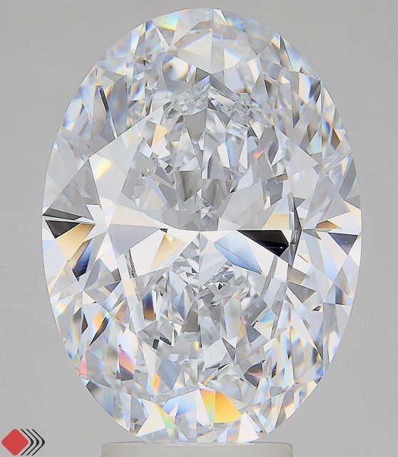 7.00 ct. oval Lab Grown Diamond front image