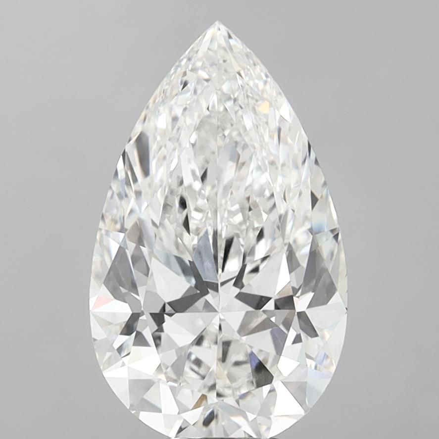 7.54 ct. pear Lab Grown Diamond front image