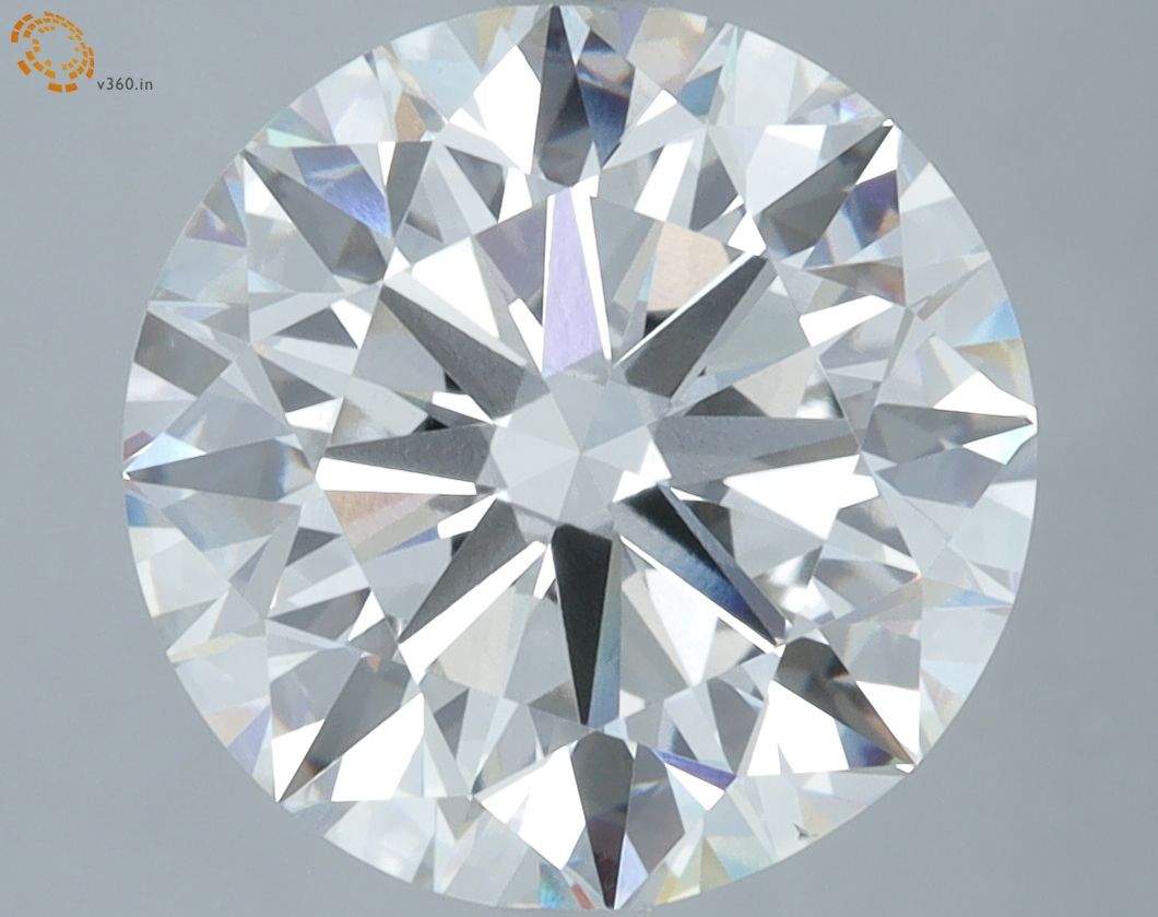 5.02 ct. round Lab Grown Diamond front image