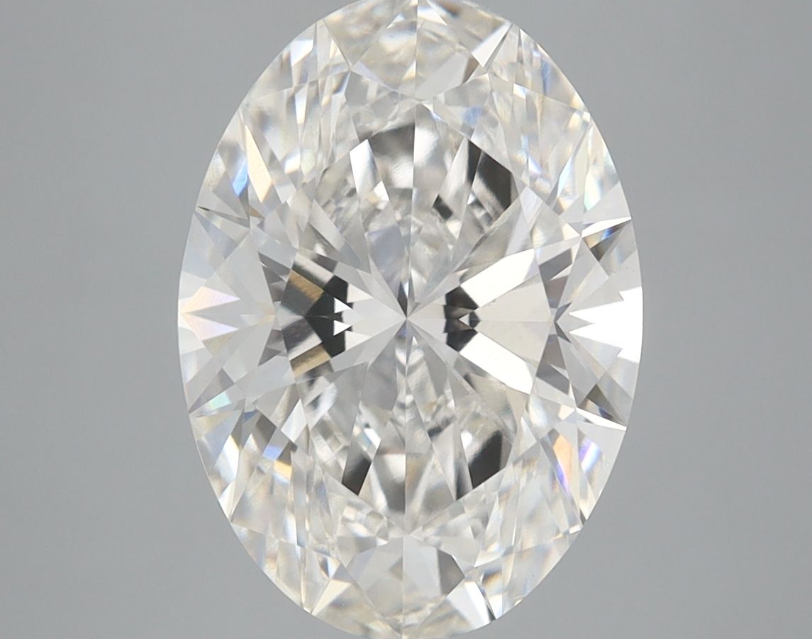 4.09 ct. oval Lab Grown Diamond front image