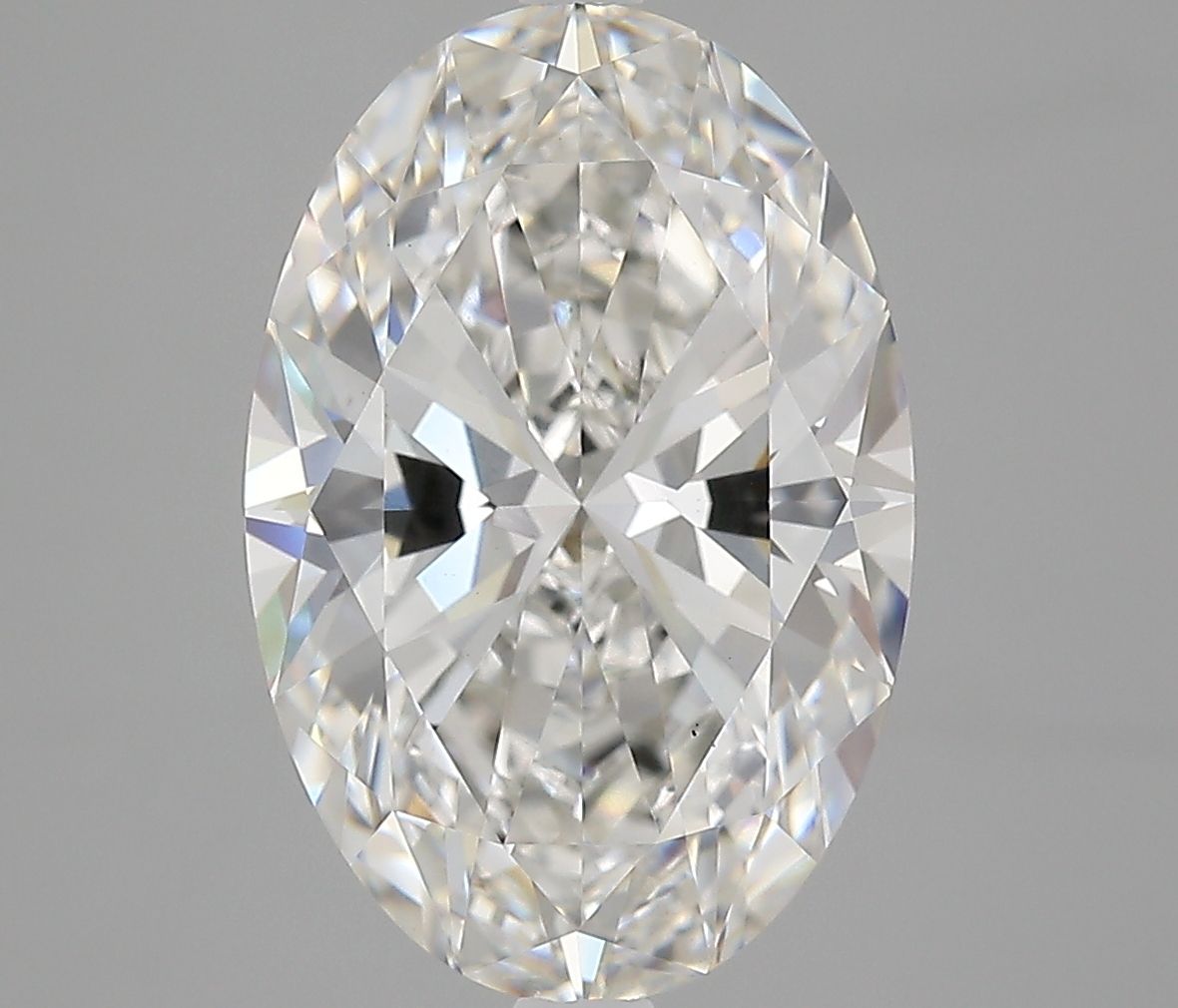 5.07 ct. oval Lab Grown Diamond front image