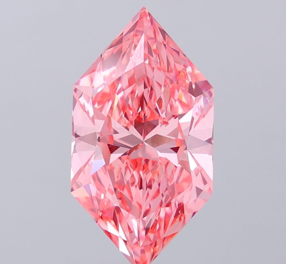 5.36 ct lab-grown Hexagonal Diamond