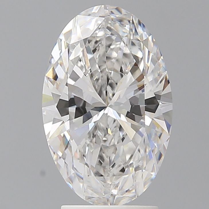 3.03 ct. oval Lab Grown Diamond front image
