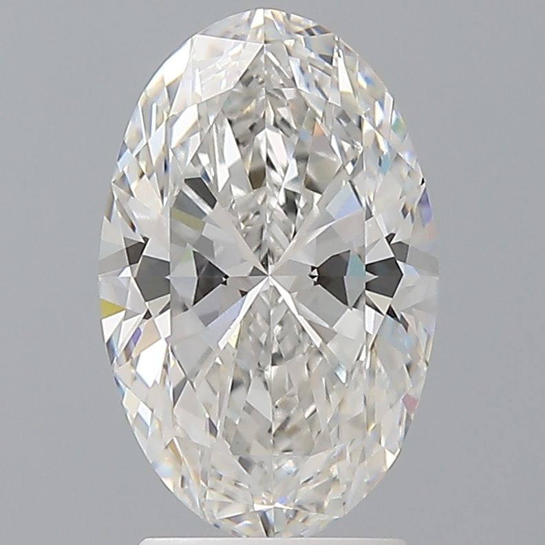 2.60 ct. oval Lab Grown Diamond front image
