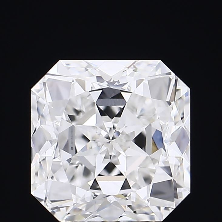 4.21 ct lab-grown Square radiant Diamond