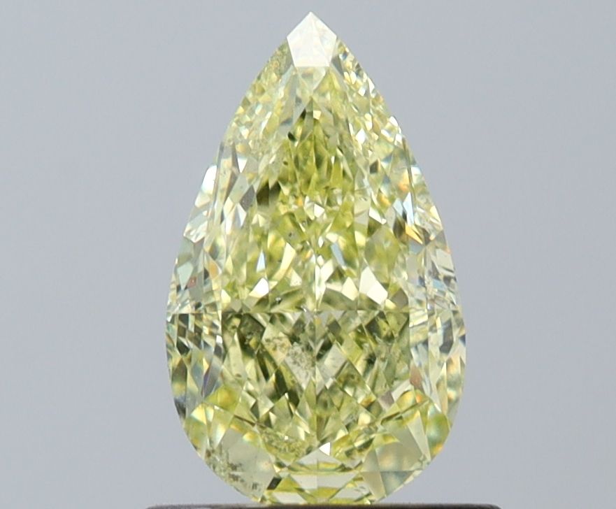 Diament 1.0 ct Fancy Light Yellow/SI2