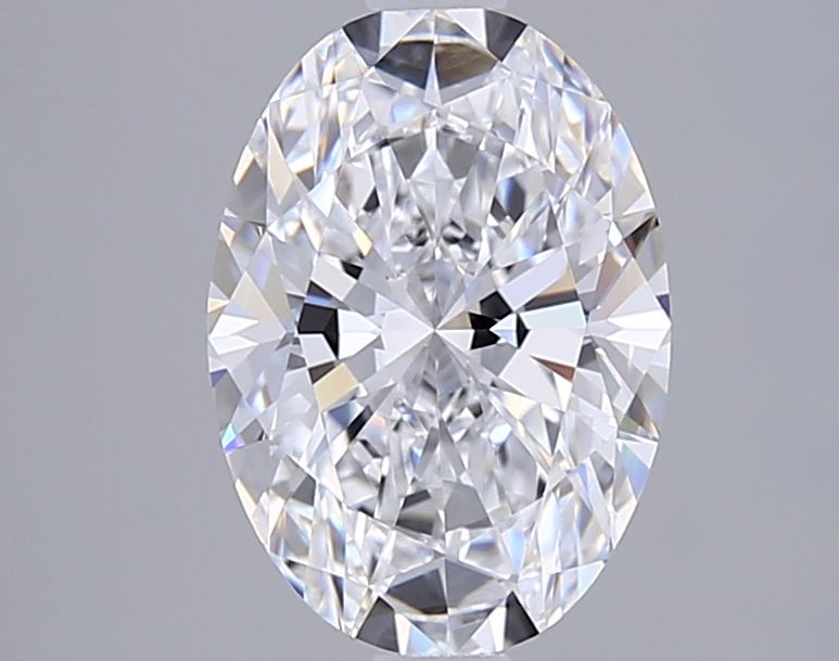 2.02 ct. oval Lab Grown Diamond front image