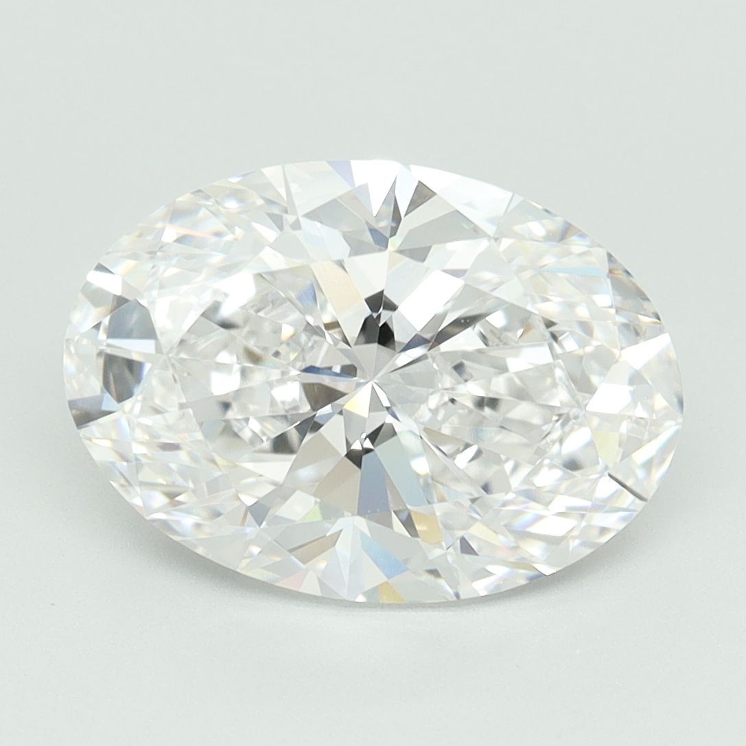 3.72 ct. oval Lab Grown Diamond front image