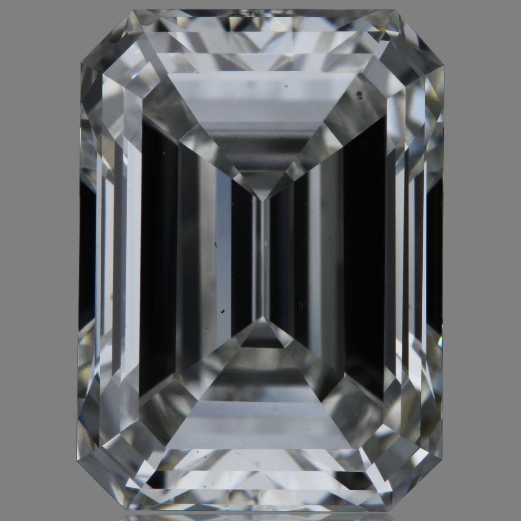 5.06 ct. emerald Lab Grown Diamond front image