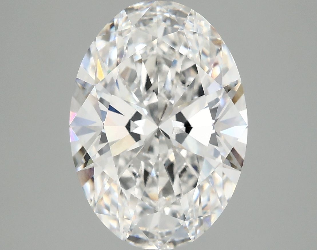 3.93 ct. oval Lab Grown Diamond front image