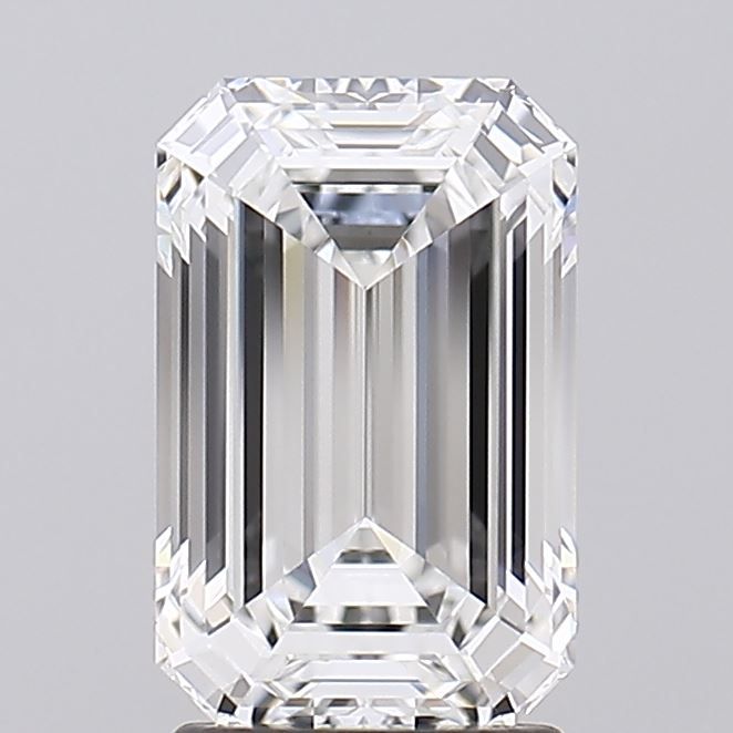 2.55 ct. emerald Lab Grown Diamond front image
