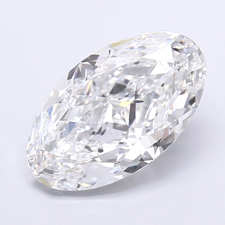 5.53 ct. oval Lab Grown Diamond front image