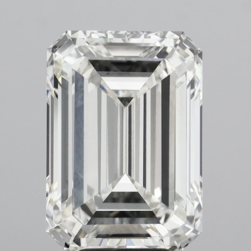 7.08 ct. emerald Lab Grown Diamond front image