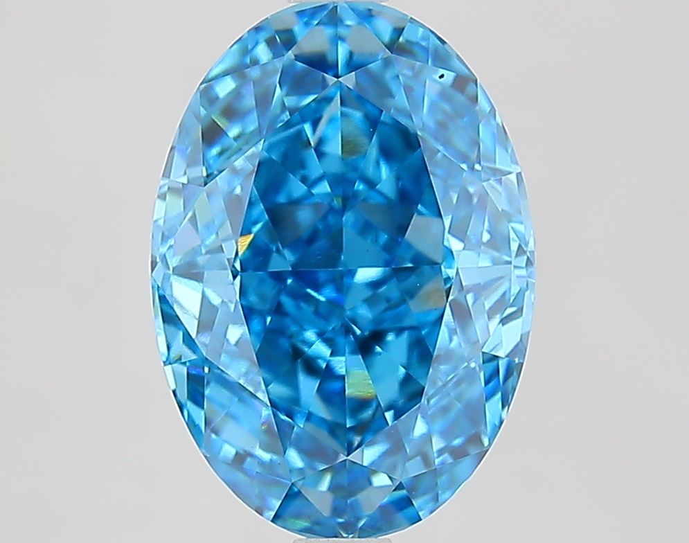 4.10 ct. oval Lab Grown Diamond front image